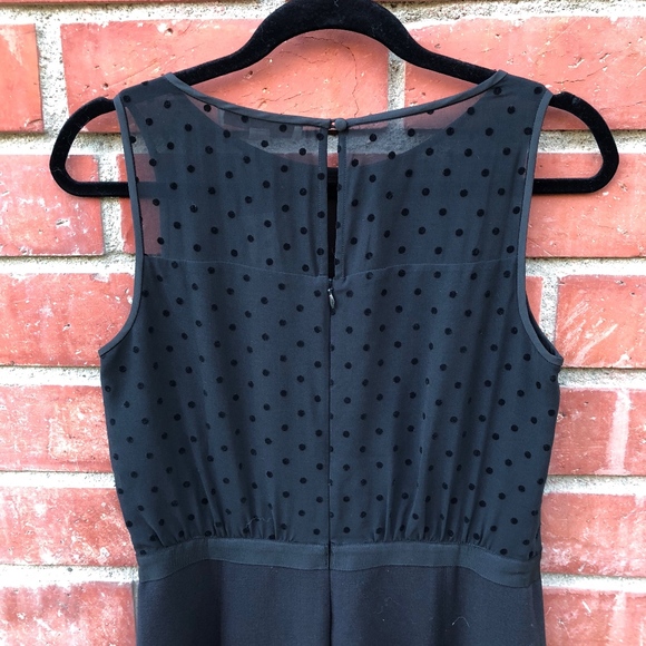 LOFT Black Polka Dot Dress - NWT! - Picture 4 of 6